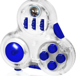 multi fidget controller pad blauw