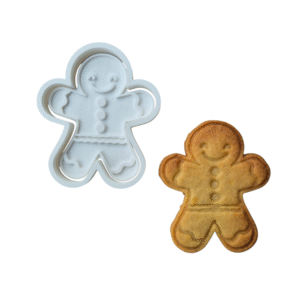 koekjesvorm gingerbread cookie met stempel