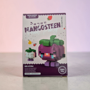 micro building block fruits bouw stenen mangosteen